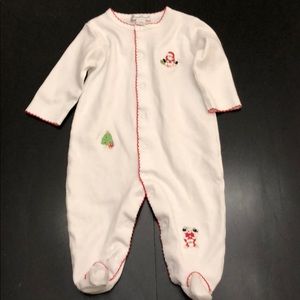 Kissy Kissy Christmas Onesie